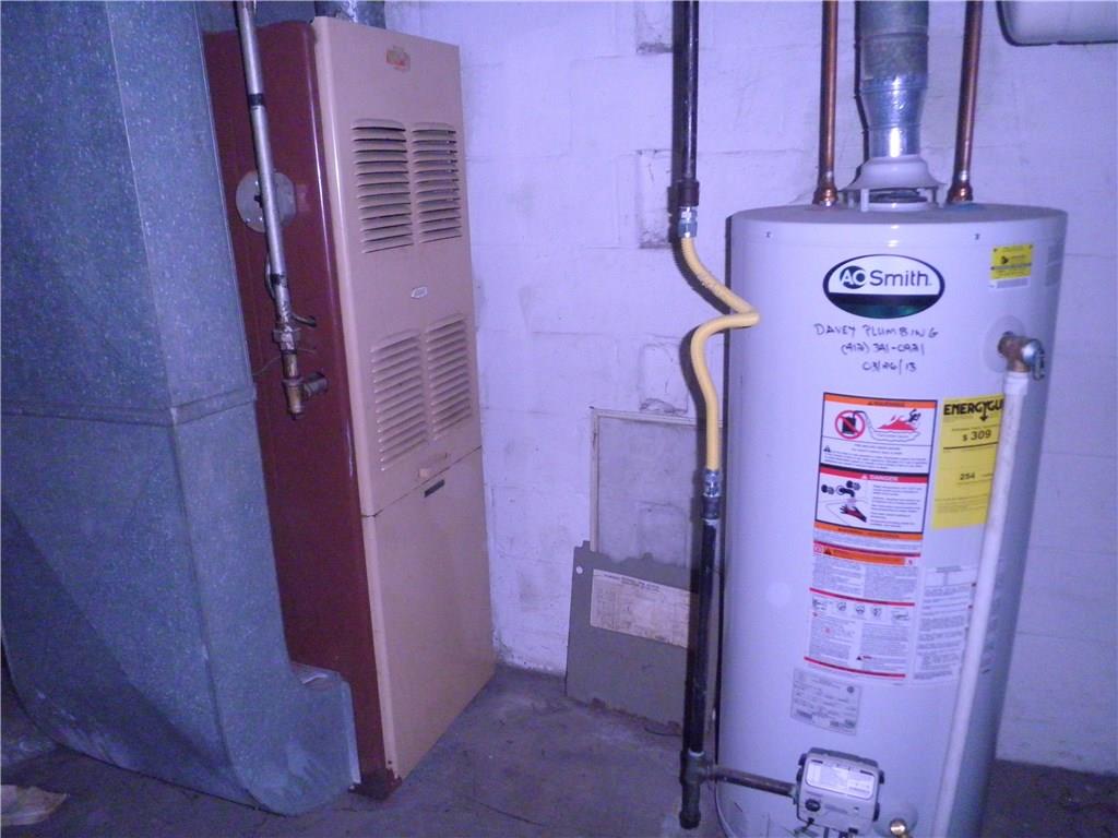 5320-5322 East Willock Road Baldwin, PA 15236 - Photo 8 of 8 Unit 1 basement, new hot water heater