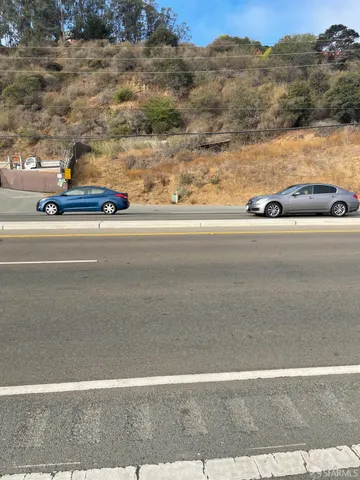 a car parked on the side of the road