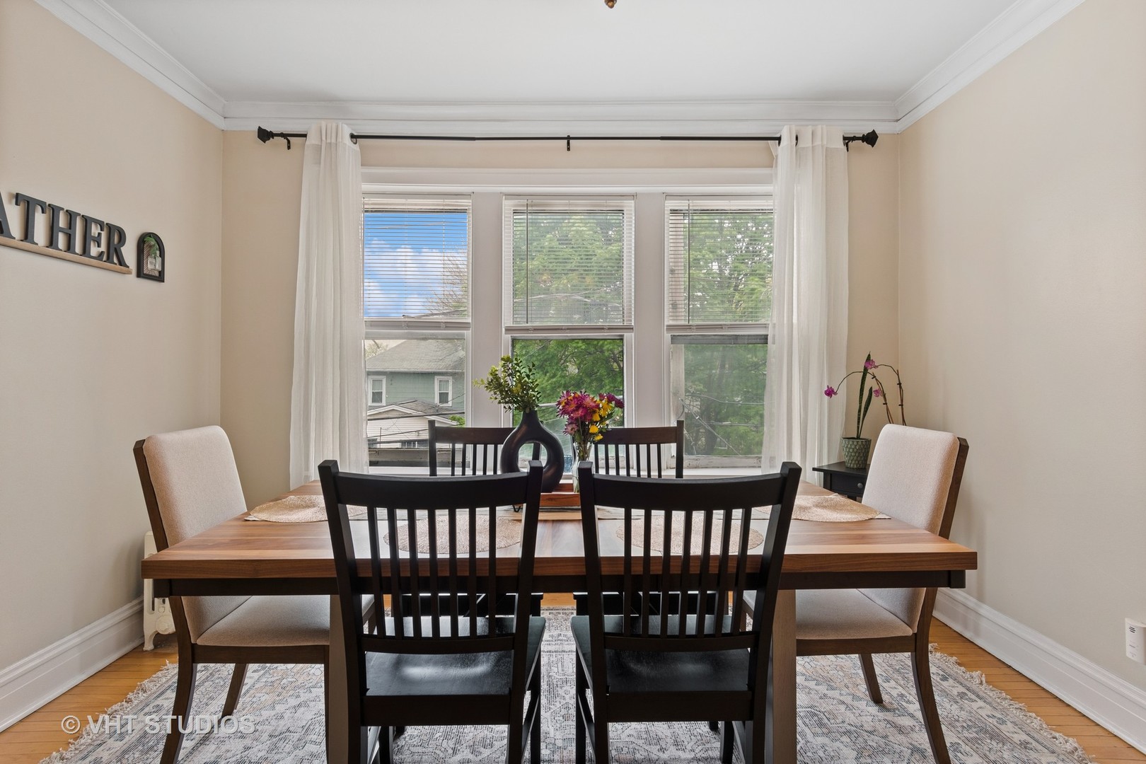 7 Fillmore Street, Unit 2 Oak Park, IL 60304 - Photo 13 of 27 a view of a dining room with furniture window and outside view