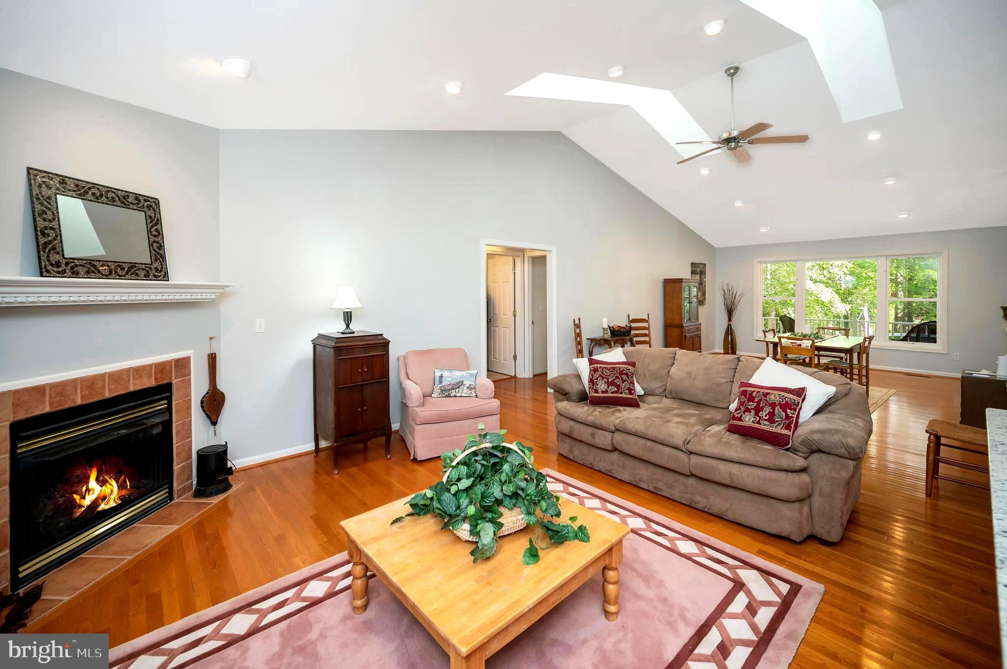 216 Battlefield Road Locust Grove, VA 22508 - Photo 14 of 61 Living room view towards front of home, Dining roo