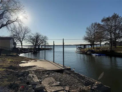 a view of street with houses