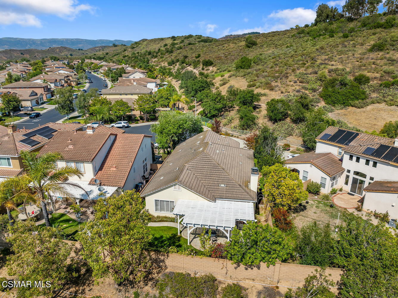 4213 Persimmon Street Moorpark, CA 93021 - Photo 3 of 5 an aerial view of multiple house