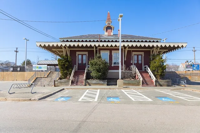 a view of a house with a patio