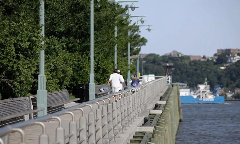 537 West 27th Street, Unit 2D Manhattan, NY 10001 - Photo 10 of 14 a view of a balcony with two chairs
