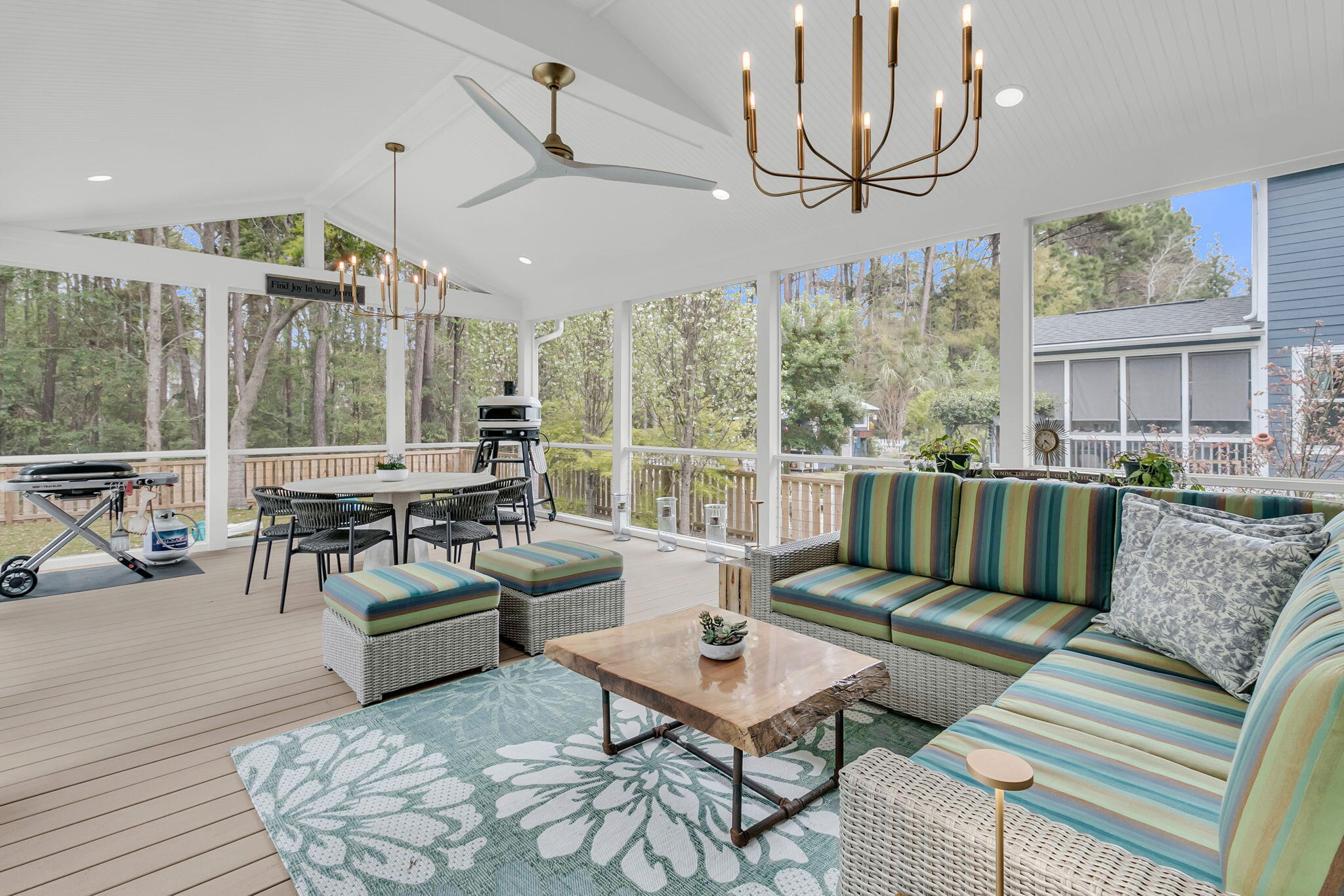 3445 Attley Street Mount Pleasant, SC 29466 - Photo 31 of 54 Oversized screened porch ready for livin