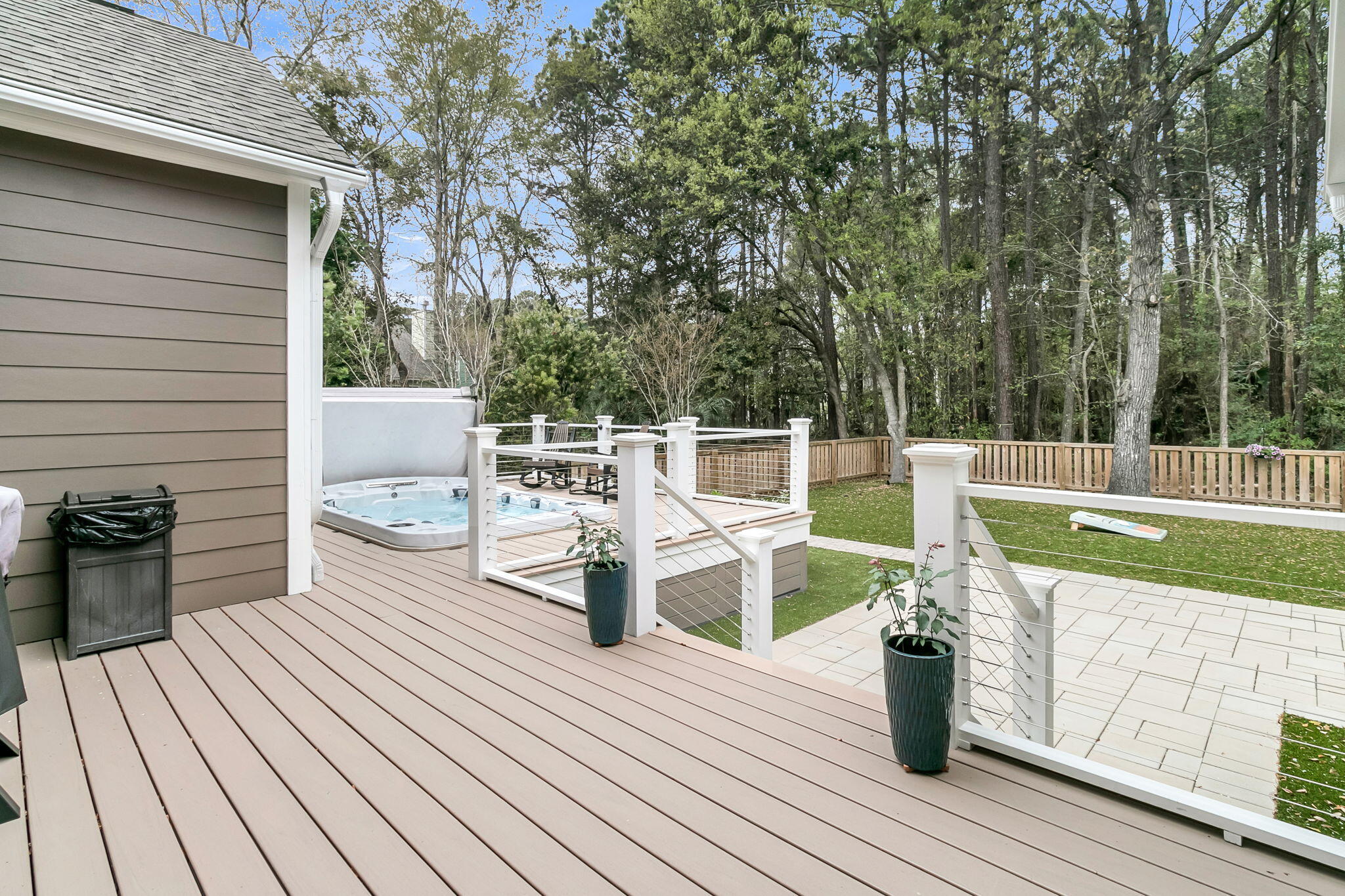 3445 Attley Street Mount Pleasant, SC 29466 - Photo 33 of 54 New composit deck with railing system