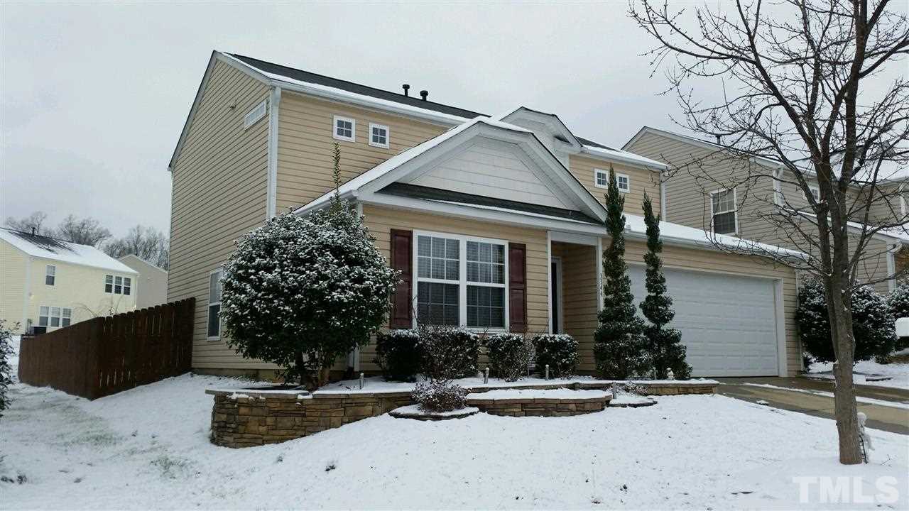 3344 Marshlane Way Raleigh, NC 27610 - Photo 2 of 4 front view of a house with a yard