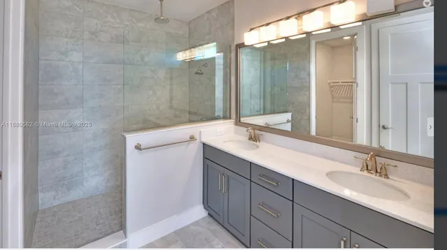 a view of small space with racks on the wall