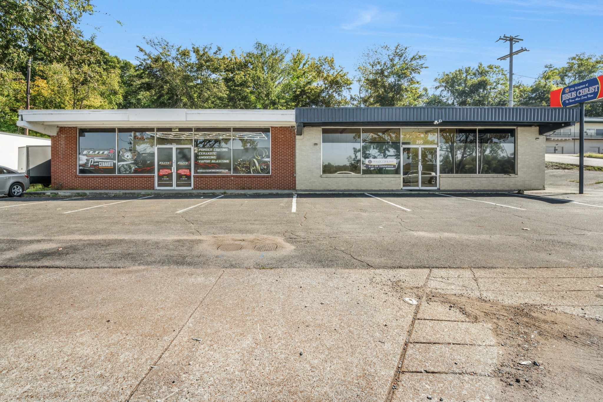 front view of a house with a porch