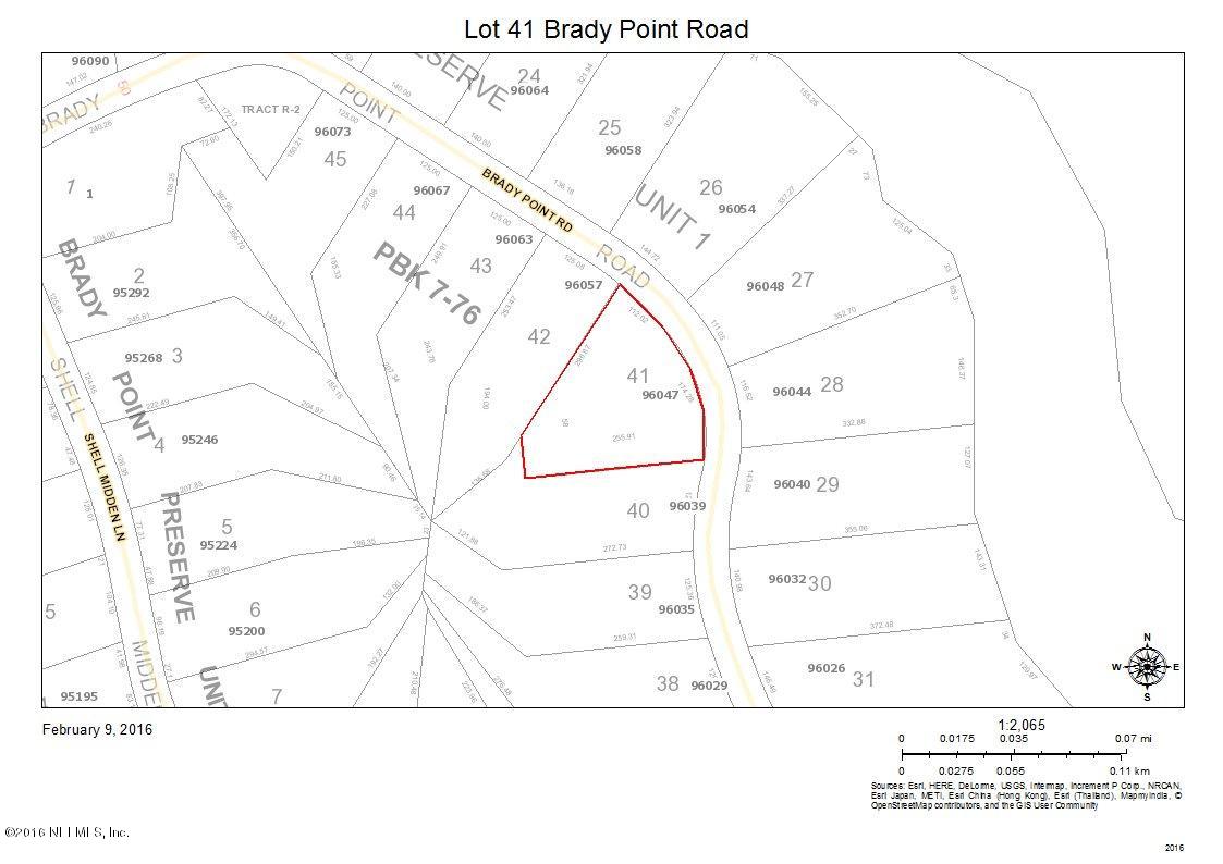 96047 Brady Point Road Fernandina Beach, FL 32034 - Photo 1 of 22 aLot 41 Plat