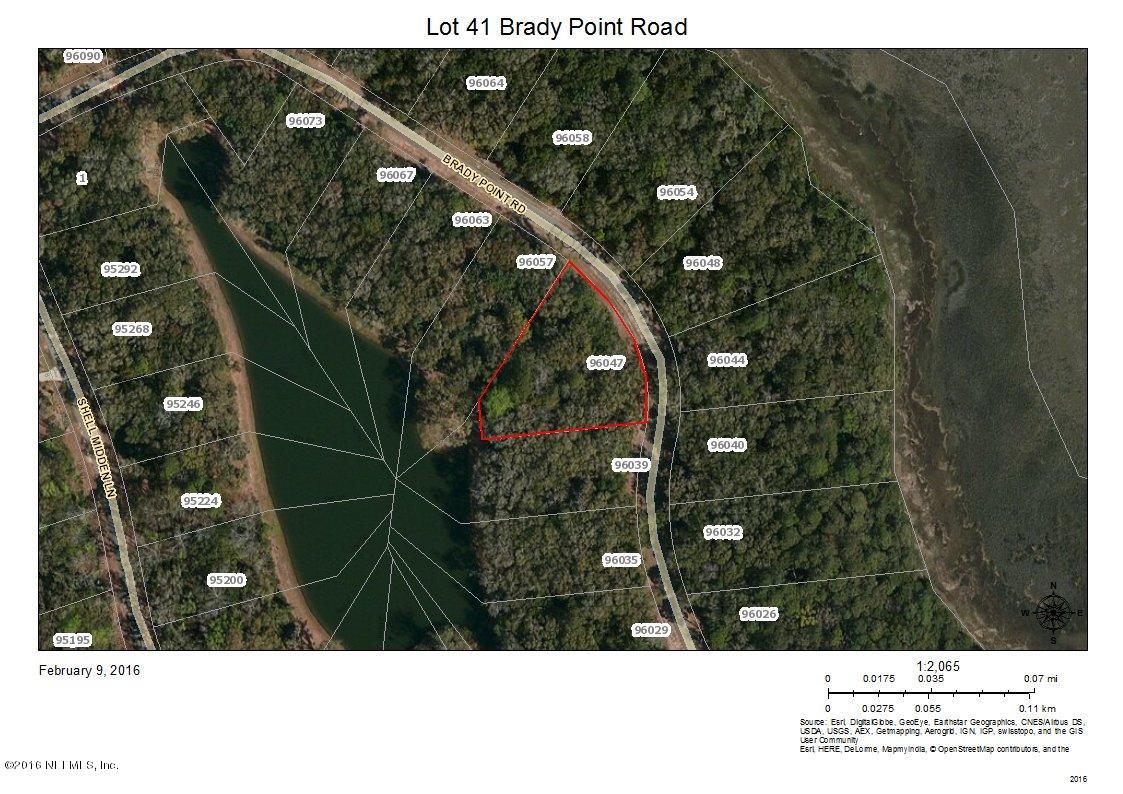 96047 Brady Point Road Fernandina Beach, FL 32034 - Photo 2 of 22 aLot 4142BradyPoint PlatAerial