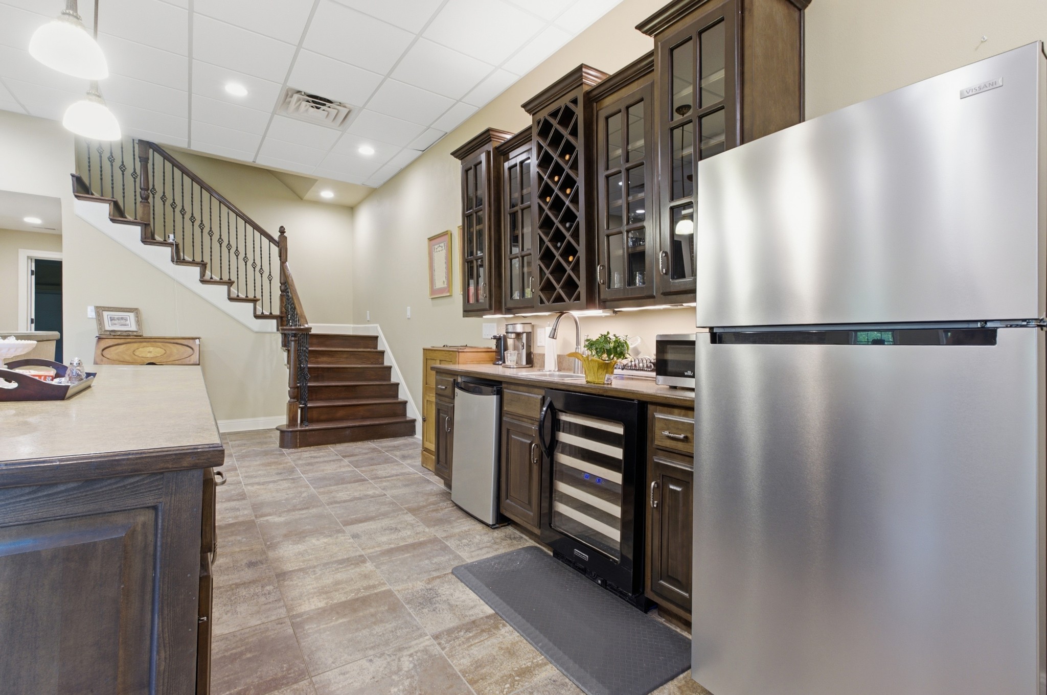 1605 Puryears Bend Road Hartsville, TN 37074 - Photo 39 of 63 a white refrigerator freezer sitting inside of a kitchen