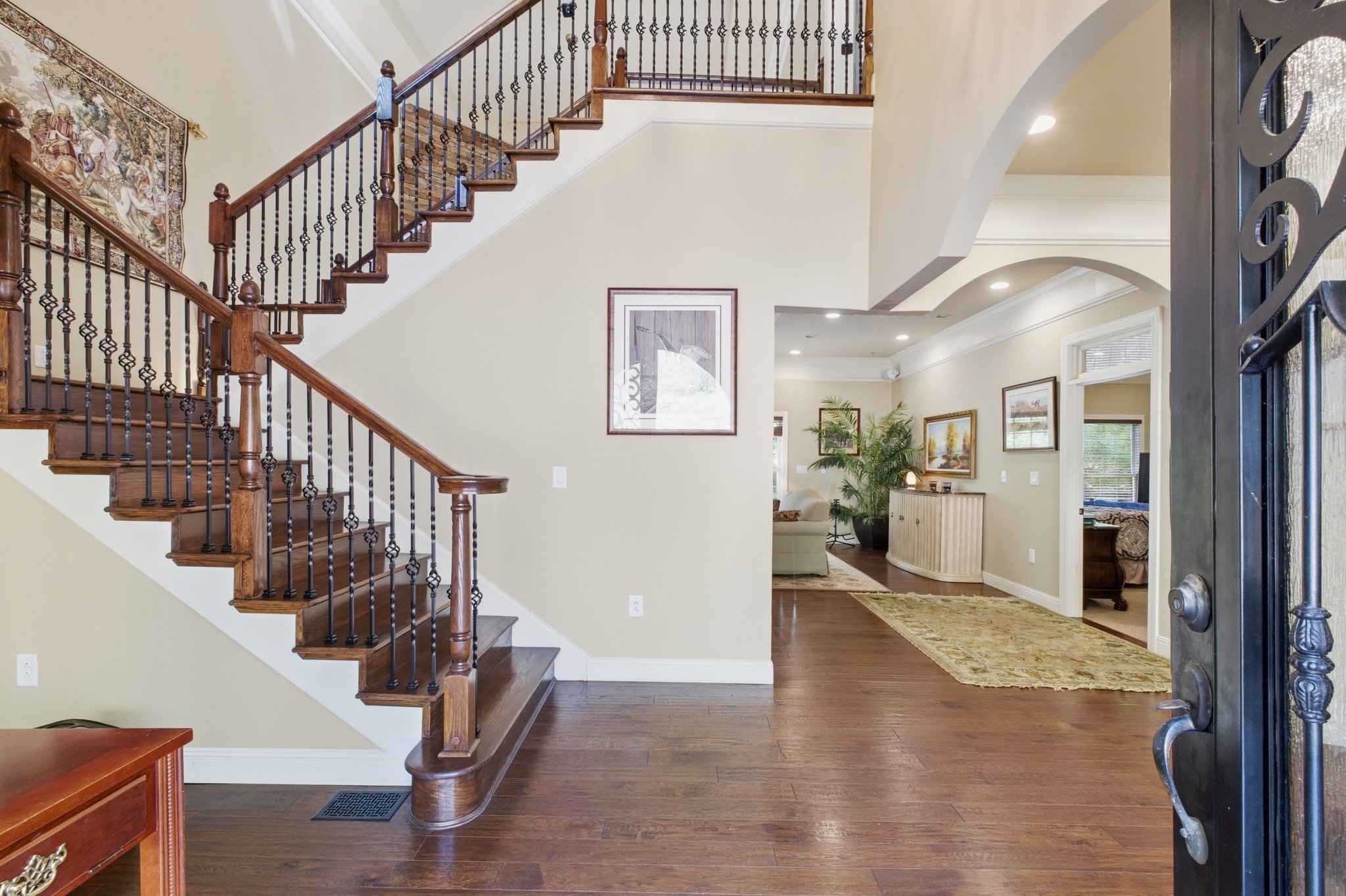 1605 Puryears Bend Road Hartsville, TN 37074 - Photo 6 of 63 a view of entryway and hall with wooden floor