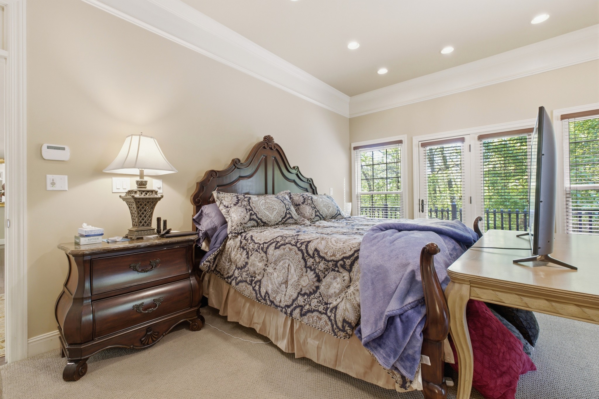 1605 Puryears Bend Road Hartsville, TN 37074 - Photo 9 of 63 a bedroom with a bed and a window