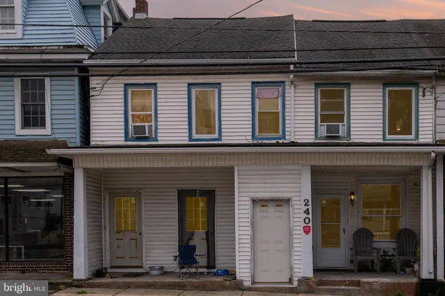 front view of the house