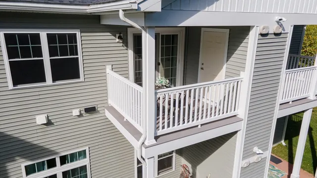 a view of a house with a window