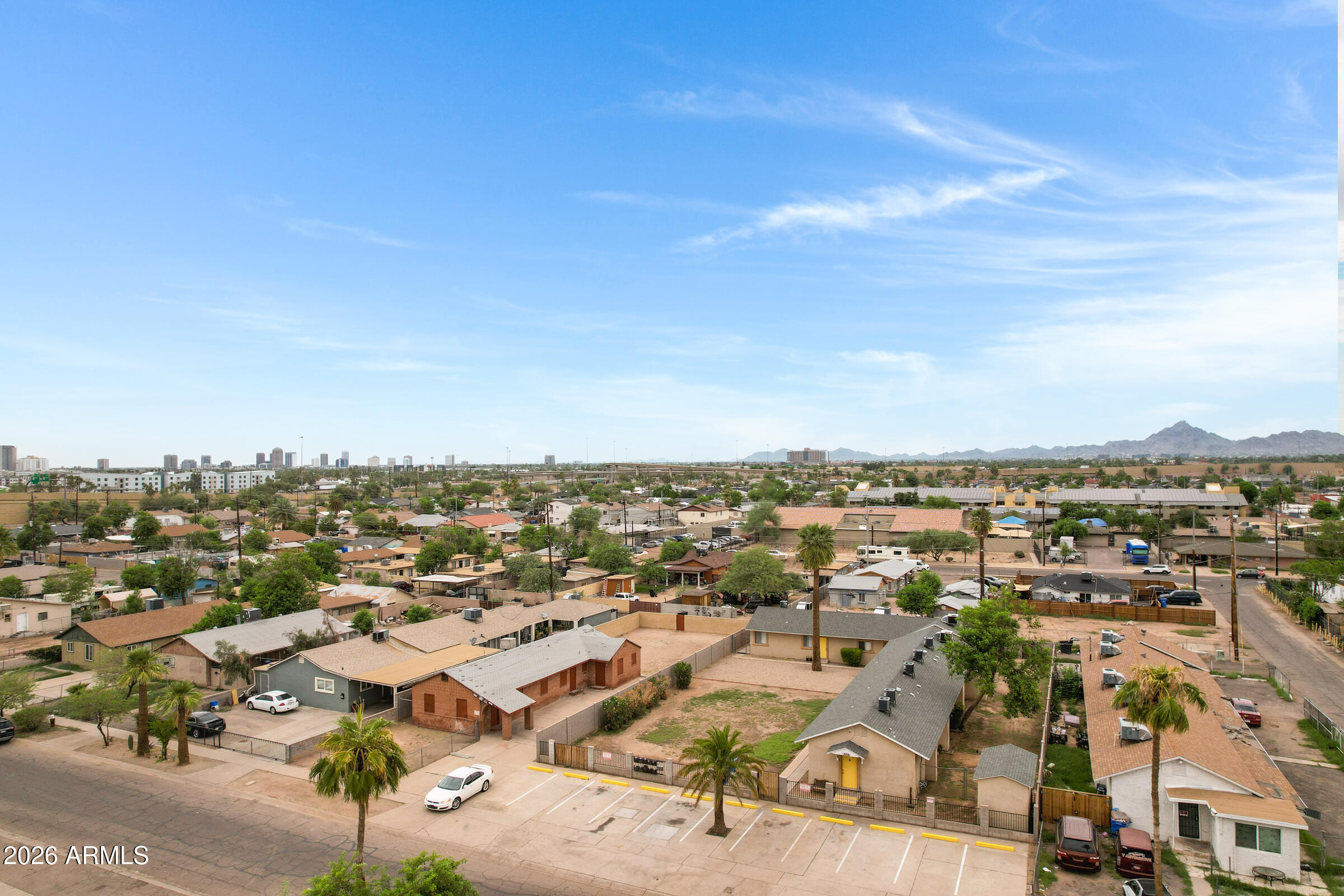 2238 East Taylor Street Phoenix, AZ 85006 - Photo 47 of 57 an aerial view of a city