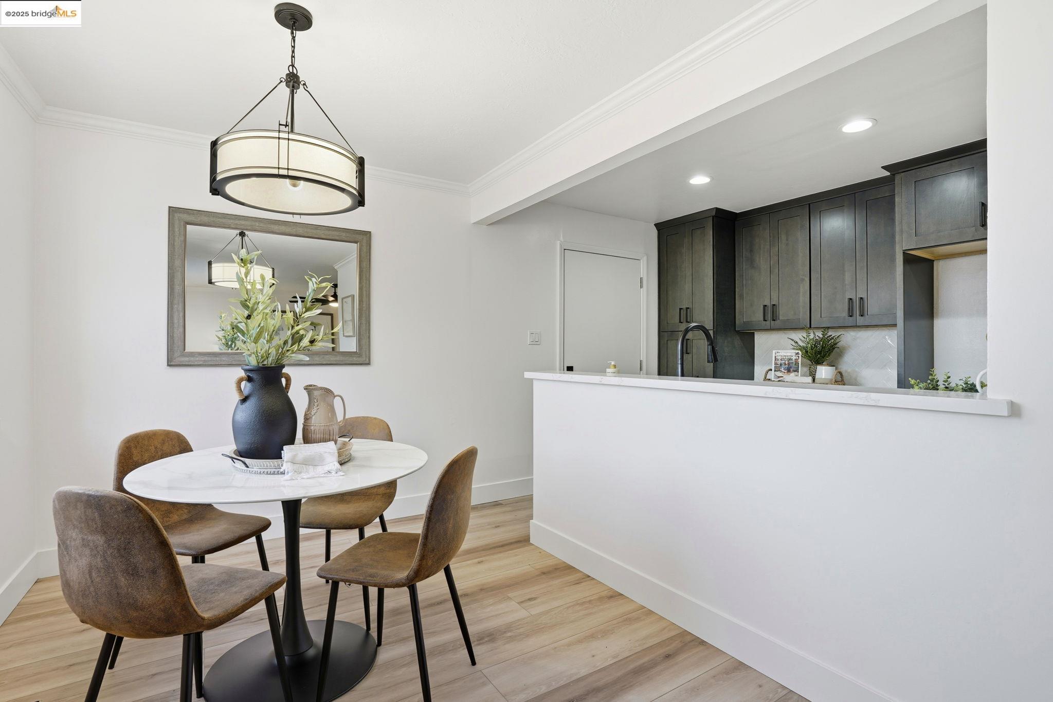 168 High Street Pacheco, CA 94553 - Photo 11 of 33 a view of a dining room with furniture window and wooden floor