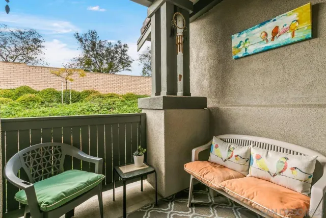 a view of a yard with a outdoor space