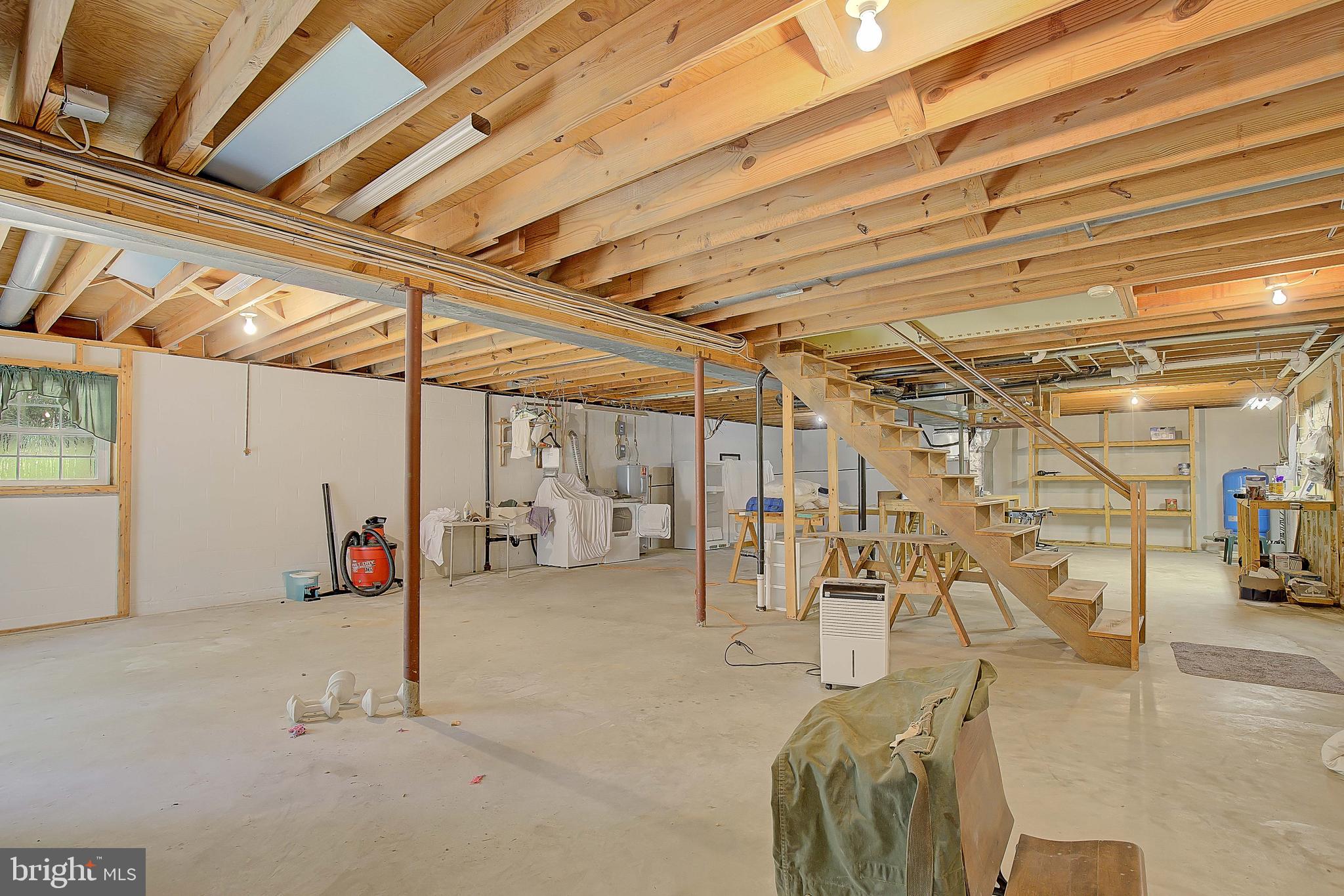 1750 Timber Court Huntingtown, MD 20639 - Photo 54 of 57 a view of a garage with wooden floor