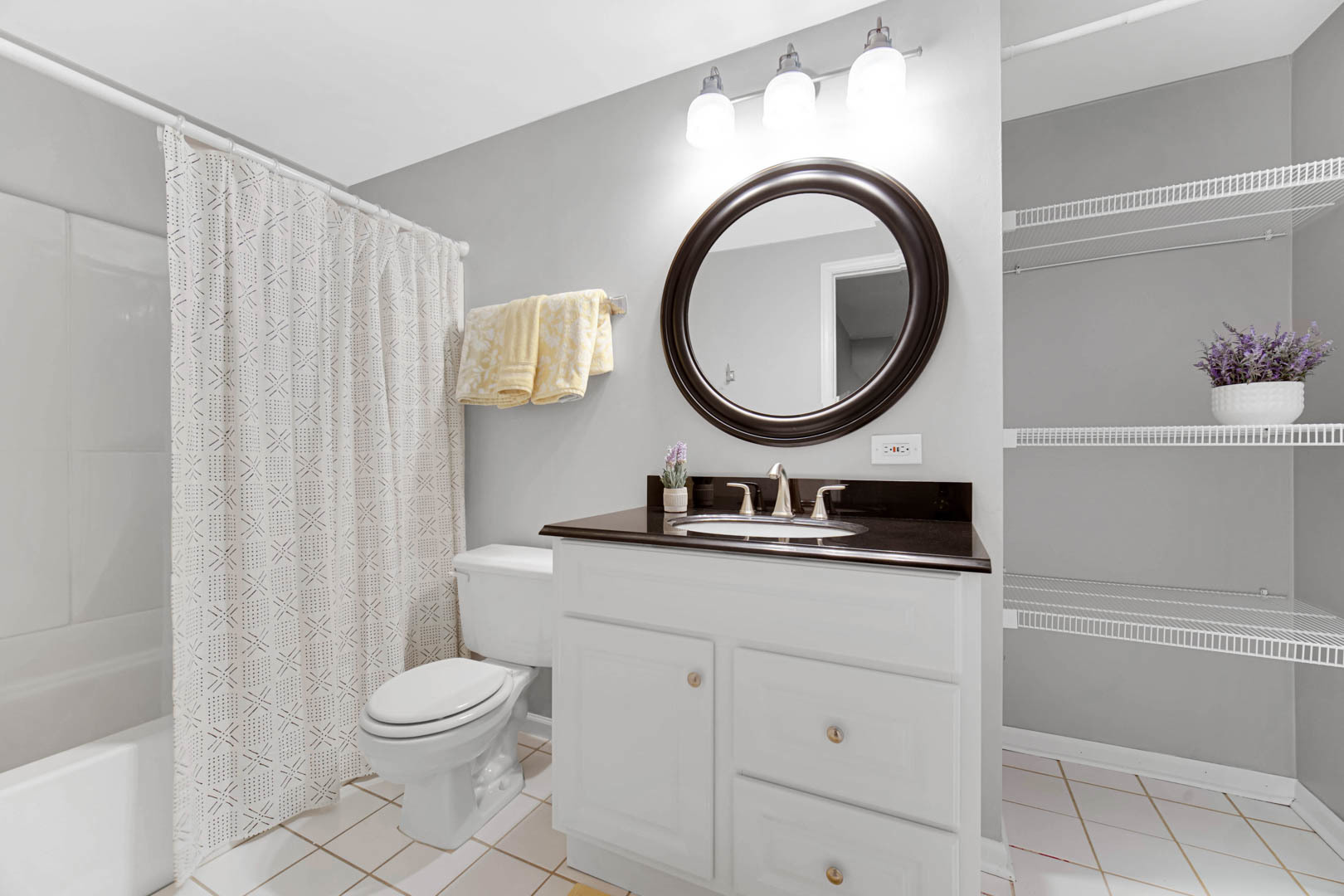 274 Spring Valley Way Round Lake, IL 60073 - Photo 23 of 28 a bathroom with a toilet a sink and a mirror