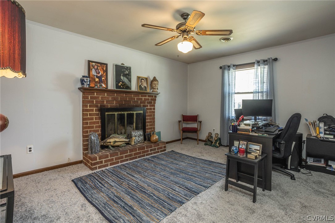 114 Salisbury Road Colonial Heights, VA 23834 - Photo 11 of 16 Office/Family Room/Den