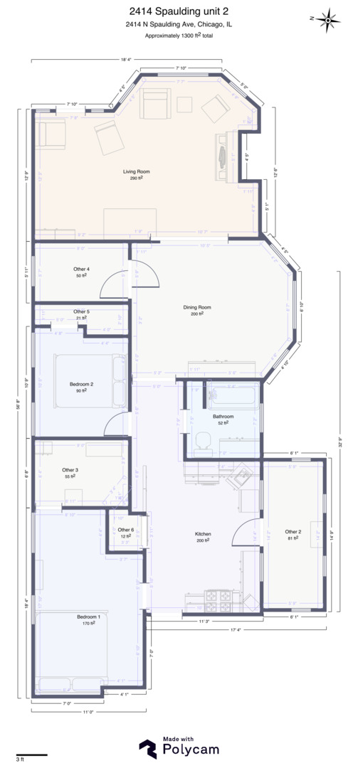 2414 North Spaulding Avenue, Unit 2F Chicago, IL 60647 - Photo 30 of 30 unknown