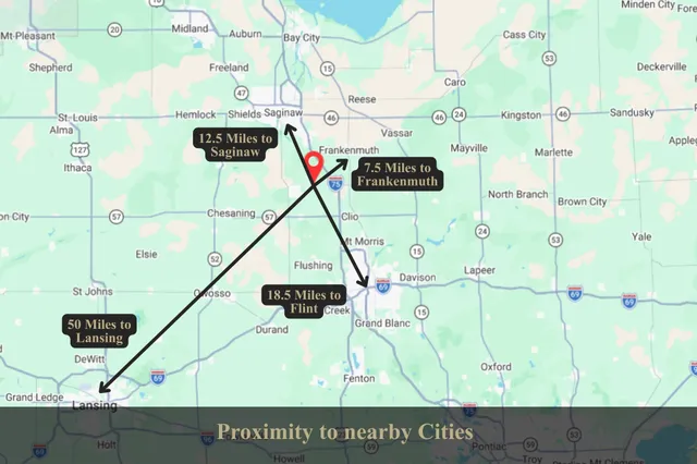 $49,900 | Vl Marshall Road, Birch Run, MI 48415