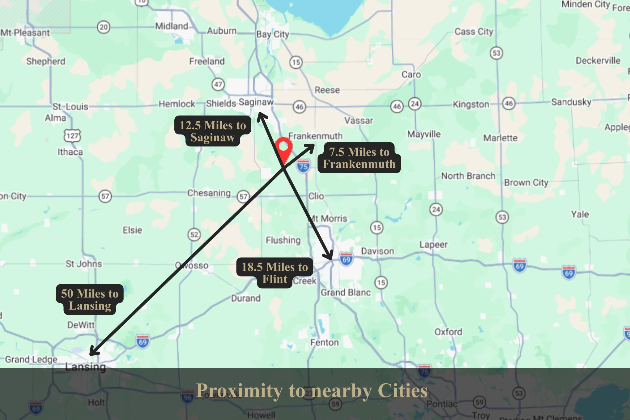 Vl Marshall Road Birch Run, MI 48415 - Photo 17 of 17 VL Marshall Road _Proximity