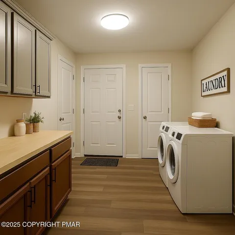 a view of a small space