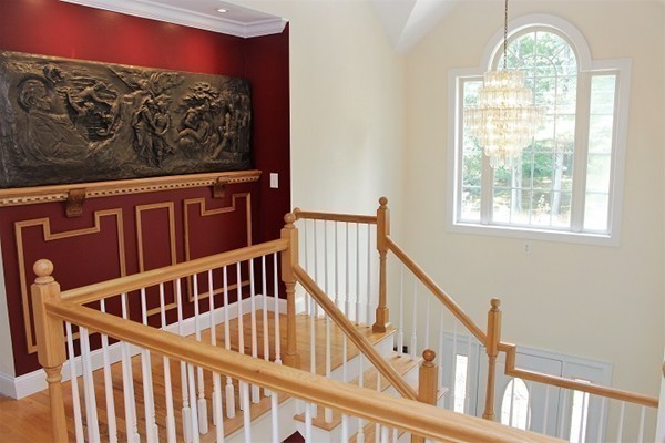 301 Union Street Hanover, MA 02339 - Photo 18 of 30 a view of staircase with small windows