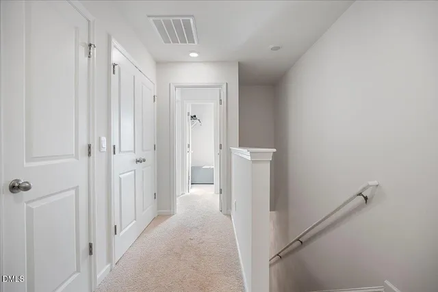 a bedroom with a bed and with furniture