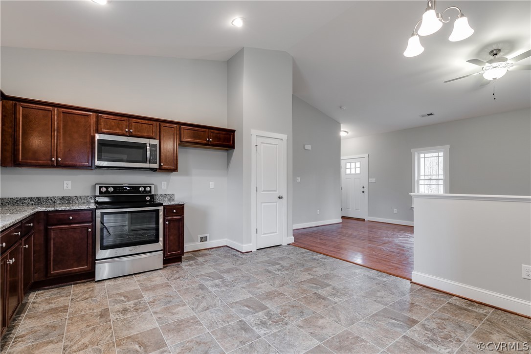 17715 Tyler Station Road Beaverdam, VA 23015 - Photo 8 of 18 a view of kitchen with sink and microwave
