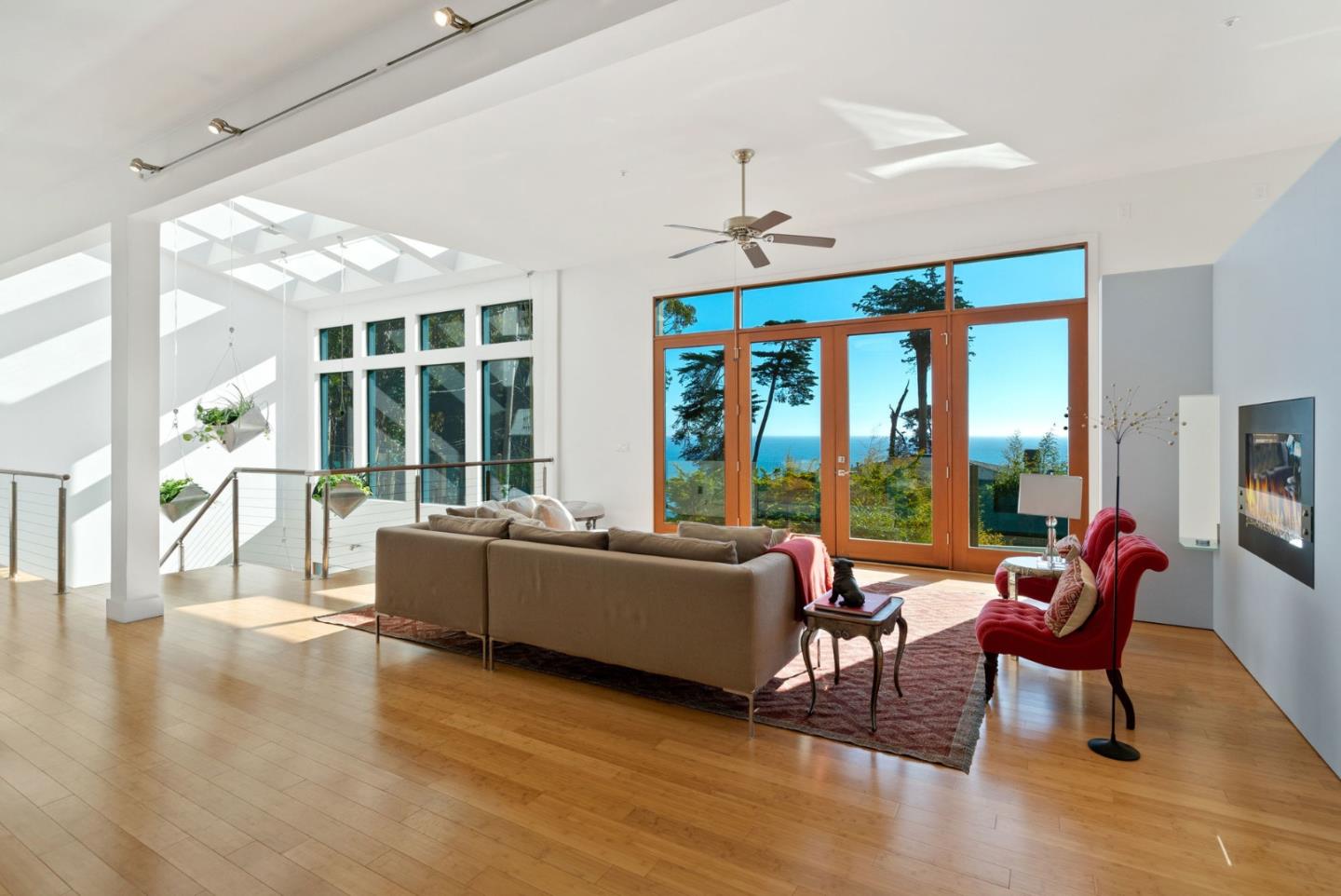 116 New Brighton Road Aptos, CA 95003 - Photo 14 of 50 a living room with furniture and a large window