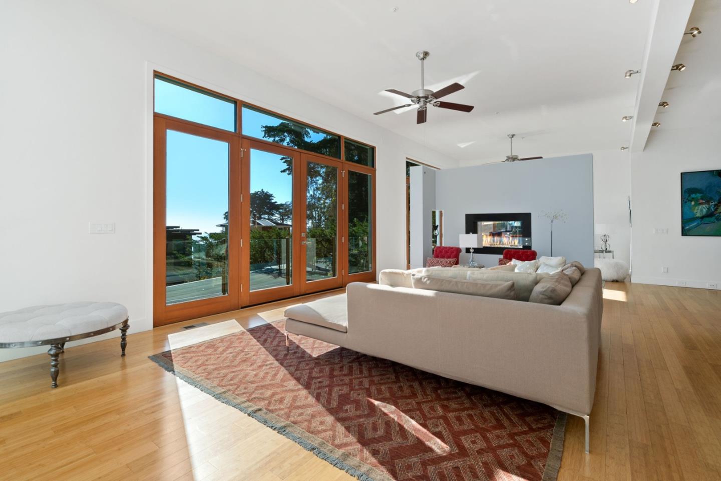 116 New Brighton Road Aptos, CA 95003 - Photo 16 of 50 a living room with furniture and a large window