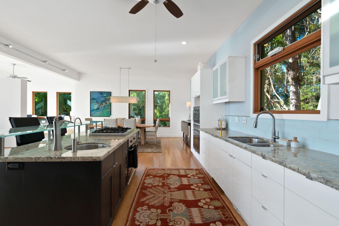 116 New Brighton Road Aptos, CA 95003 - Photo 20 of 50 a large kitchen with granite countertop lots of counter top space