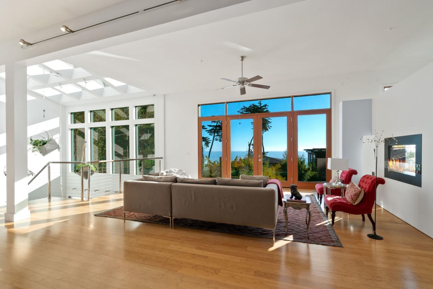 116 New Brighton Road Aptos, CA 95003 - Photo 29 of 50 a living room with furniture and a large window