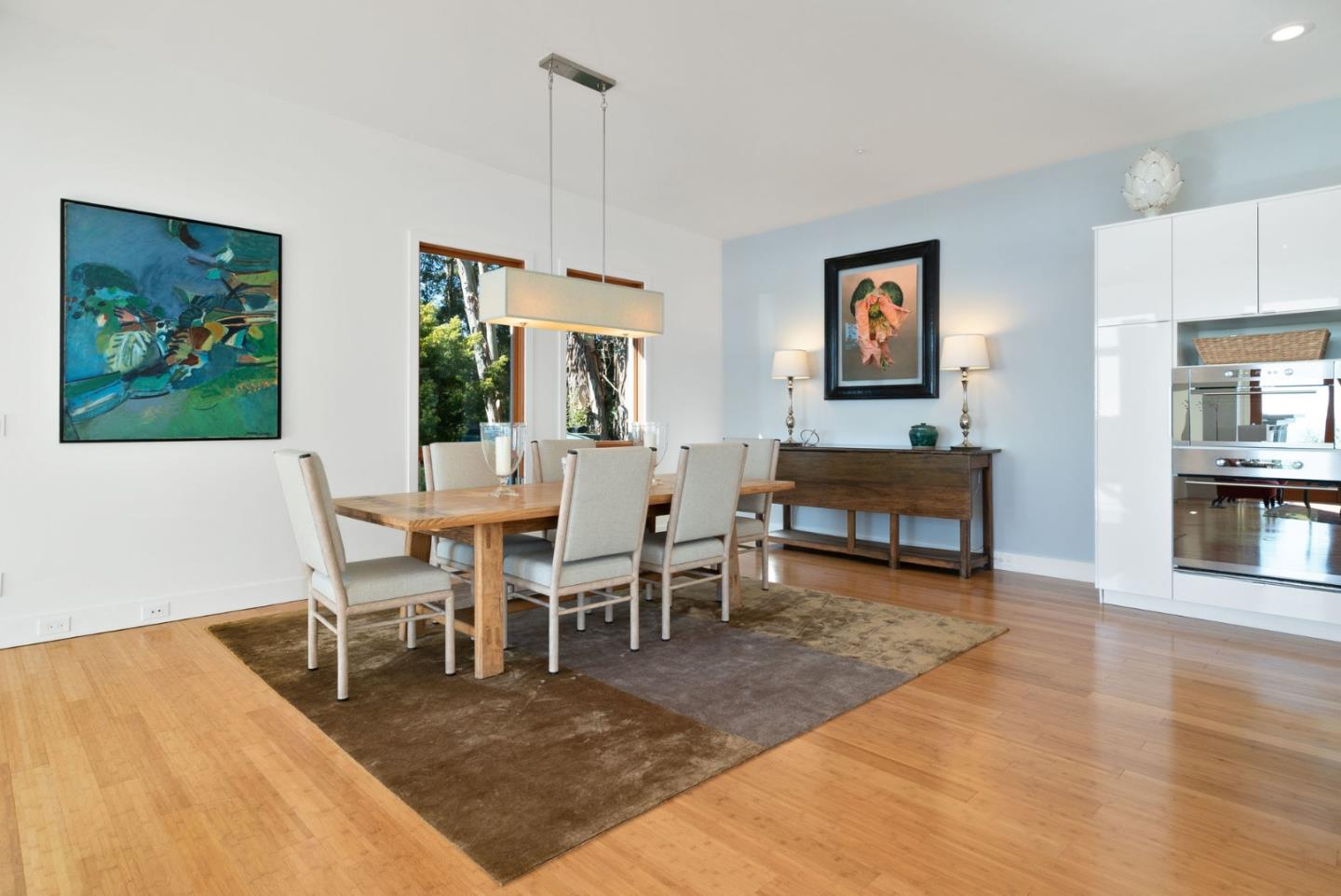 116 New Brighton Road Aptos, CA 95003 - Photo 36 of 50 a view of a dining room with furniture
