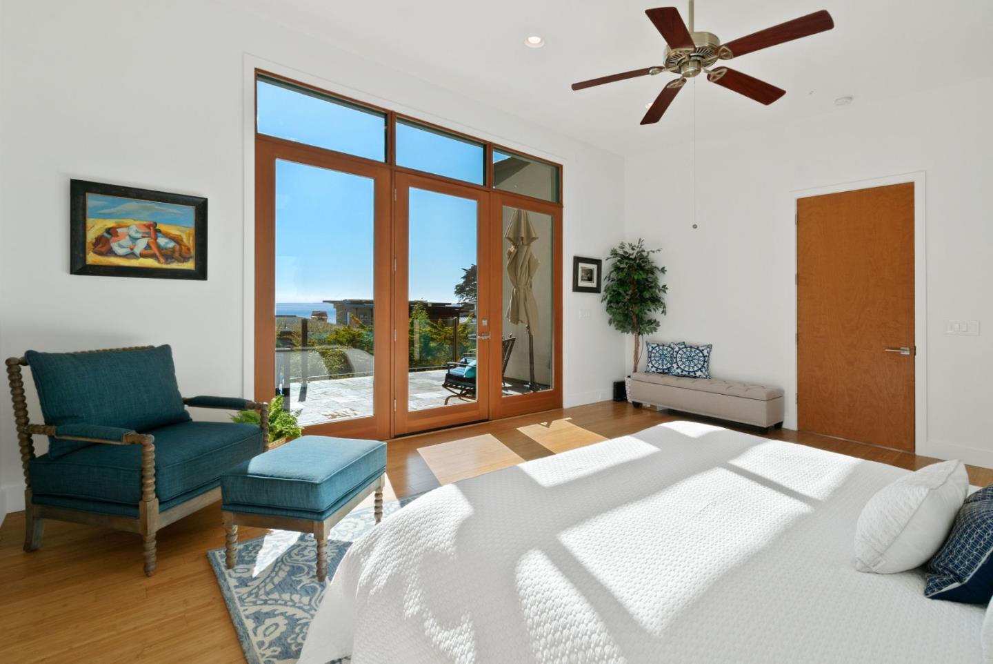 116 New Brighton Road Aptos, CA 95003 - Photo 48 of 50 a bedroom with a bed and a window