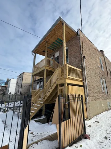 a view of balcony and deck