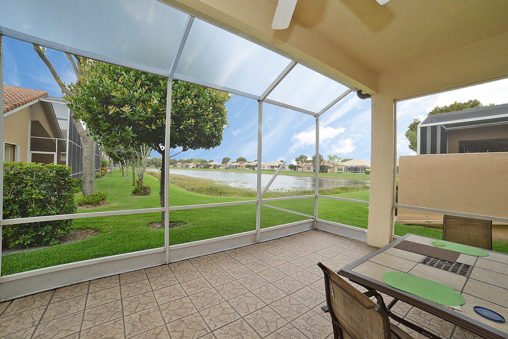 13925 Vía Raphael Delray Beach, FL 33446 - Photo 8 of 33 Screened In Patio