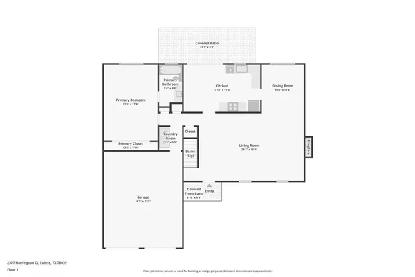 $420,000 | 2307 Harrington Court, Euless, TX 76039
