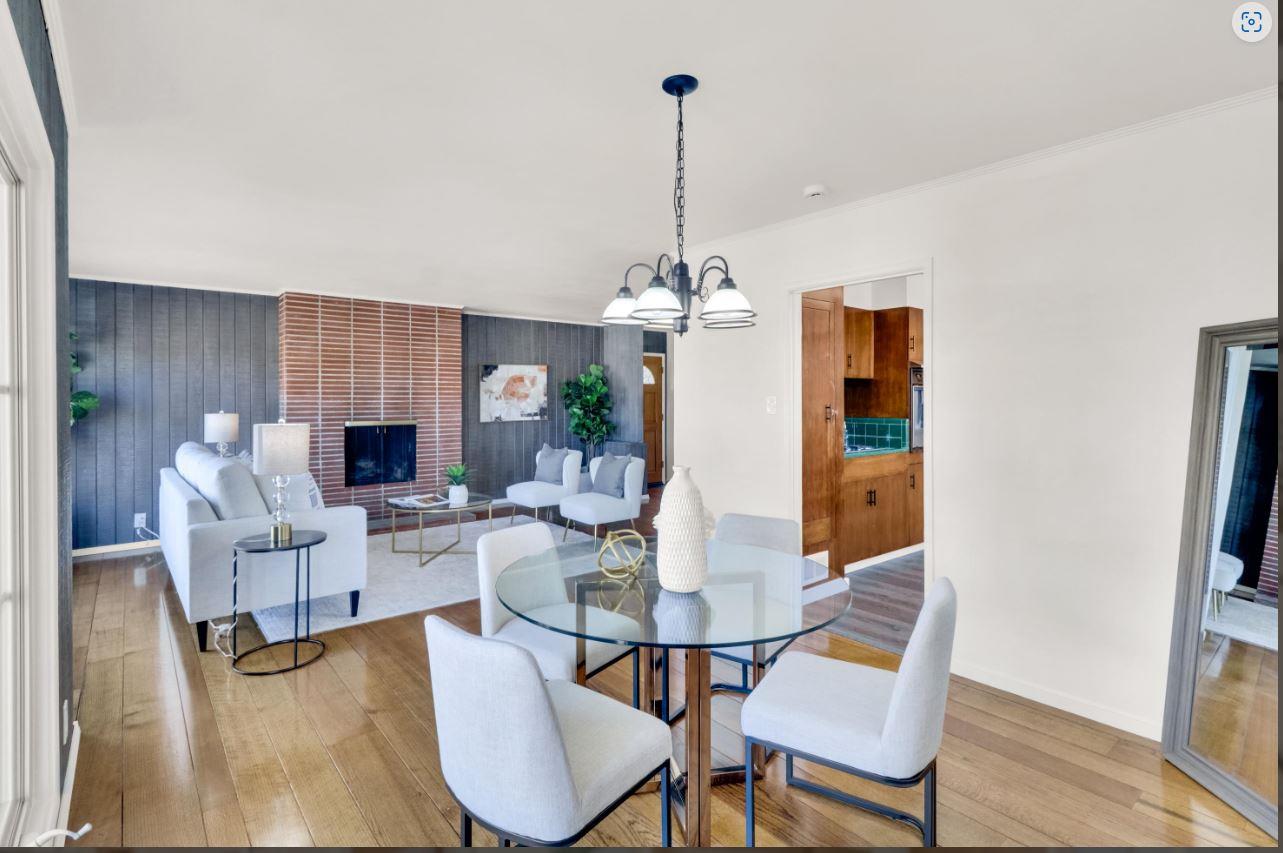 58 Pinehaven Drive Daly City, CA 94015 - Photo 12 of 38 a living room with furniture a rug and a chandelier