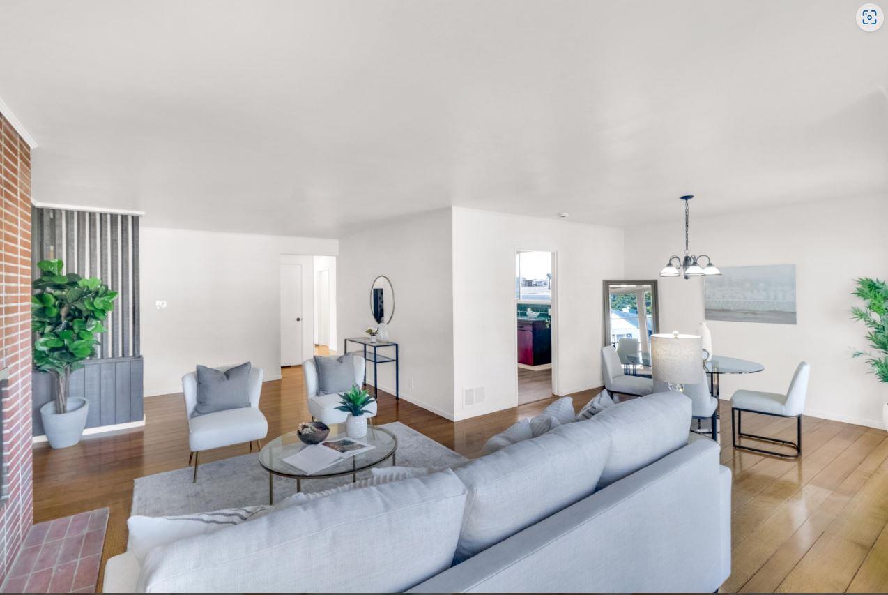 58 Pinehaven Drive Daly City, CA 94015 - Photo 9 of 38 a living room with furniture and a wooden floor