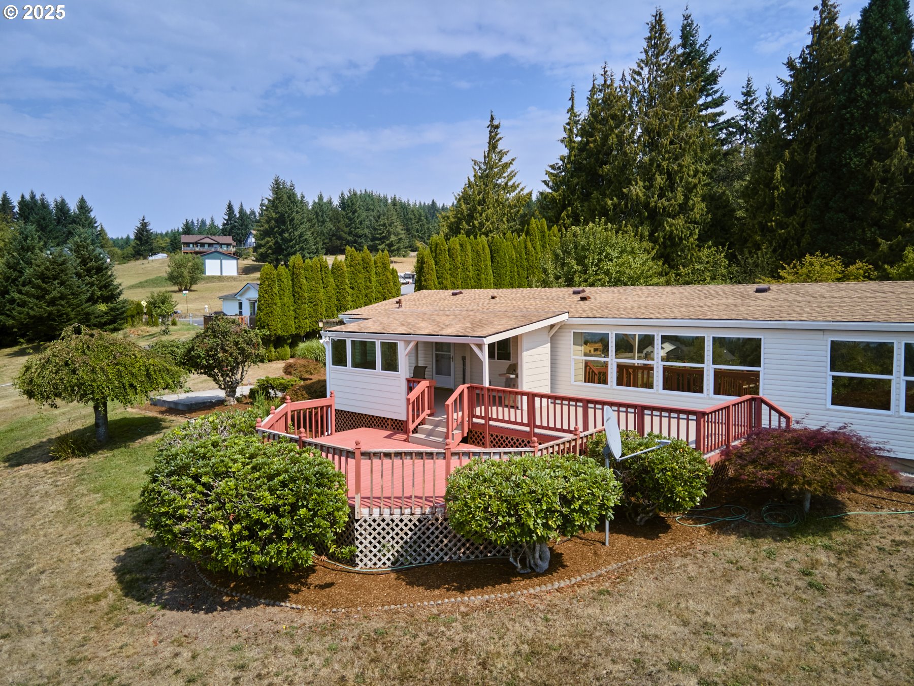 5389 Green Mountain Road Woodland, WA 98674 - Photo 41 of 47 a front view of a house with a yard