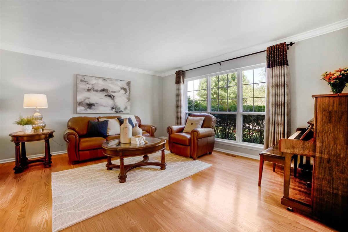 752 Sigmund Road Naperville, IL 60563 - Photo 3 of 55 a living room with furniture and a large window