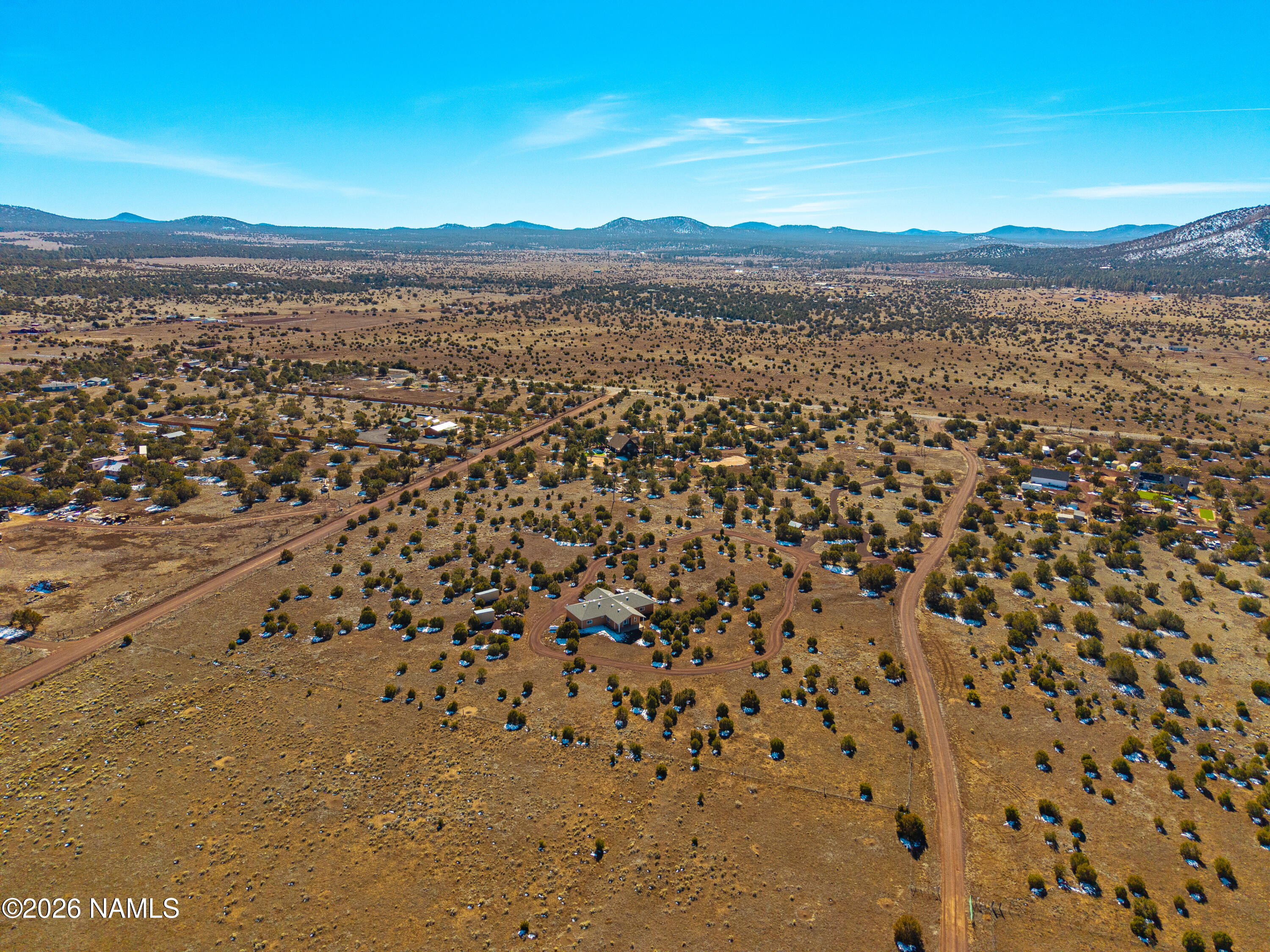 8187 Cassity Trail Williams, AZ 86046 - Photo 42 of 49 Drone View North