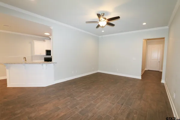 wooden floor in an empty room