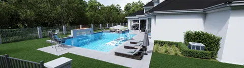 a view of an outdoor sitting space
