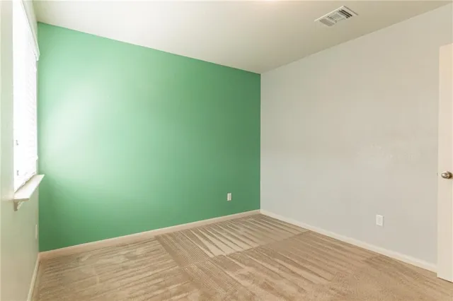 a view of a room with a empty space